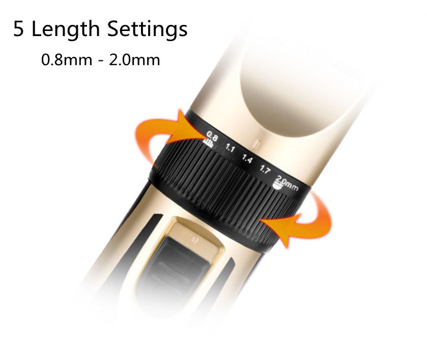 LANGBA AB60 কর্ডলেস পোষা ক্লিপার