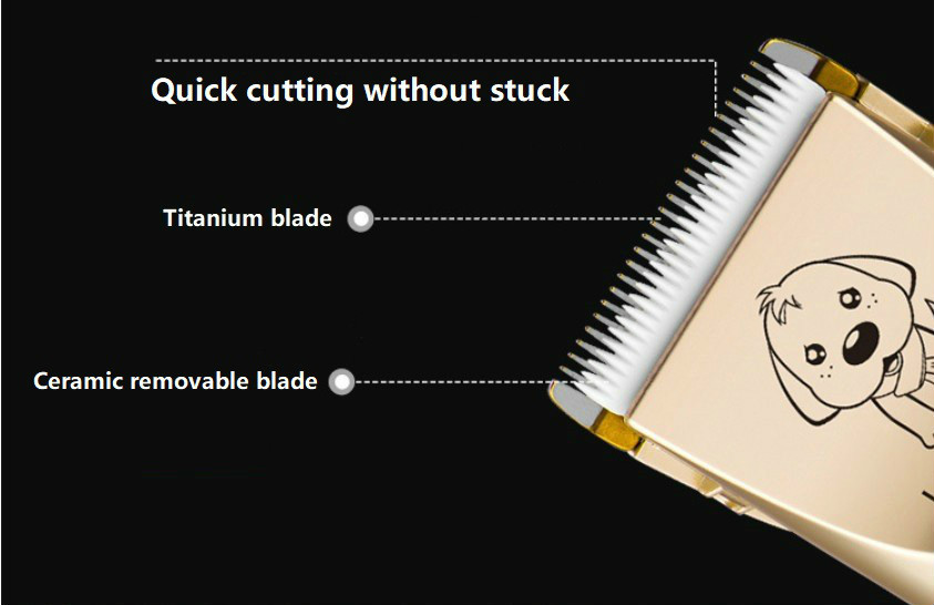 A88 কর্ডলেস পোষা ক্লিপার