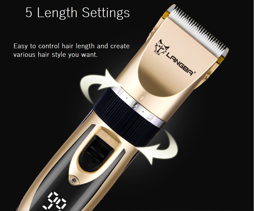 D88 কর্ডলেস পোষা গ্রুমিং ক্লিপার