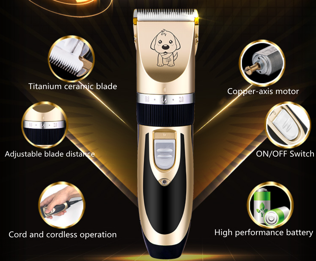 A88 কর্ডলেস পোষা ক্লিপার