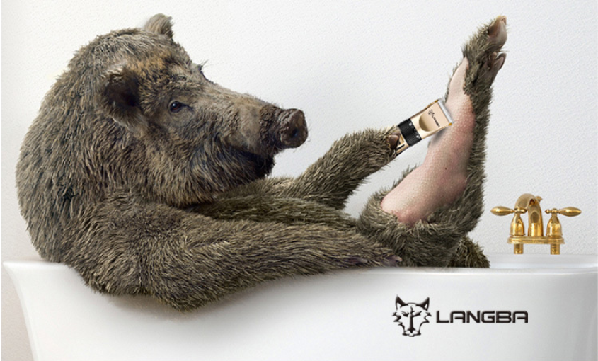 LANGBA AB60 কর্ডলেস পোষা ক্লিপার