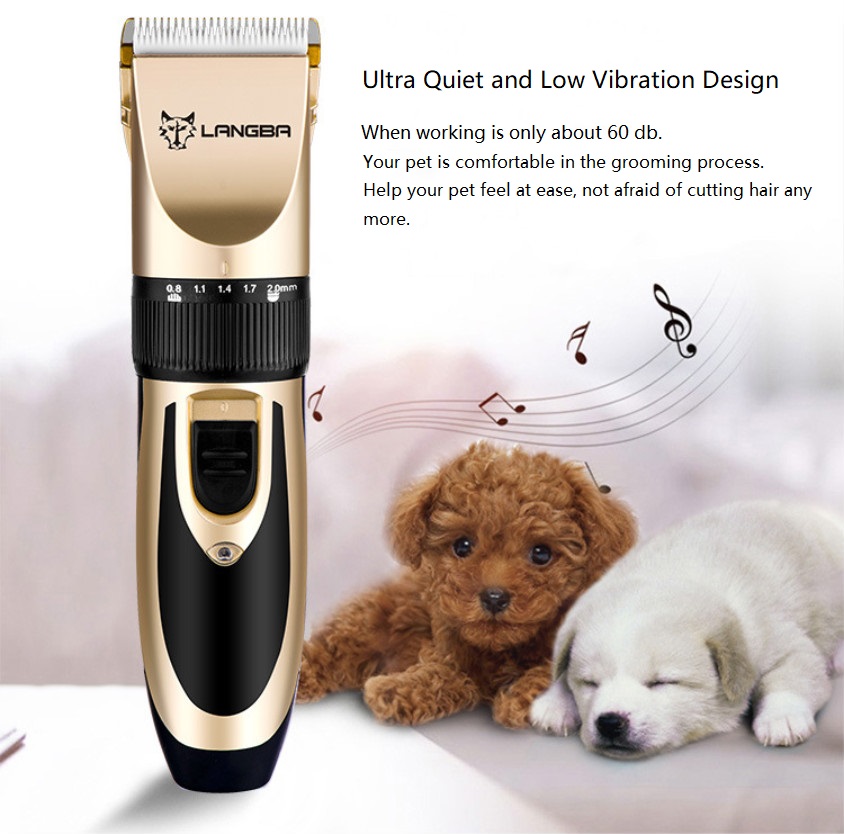 LANGBA AB60 কর্ডলেস পোষা ক্লিপার